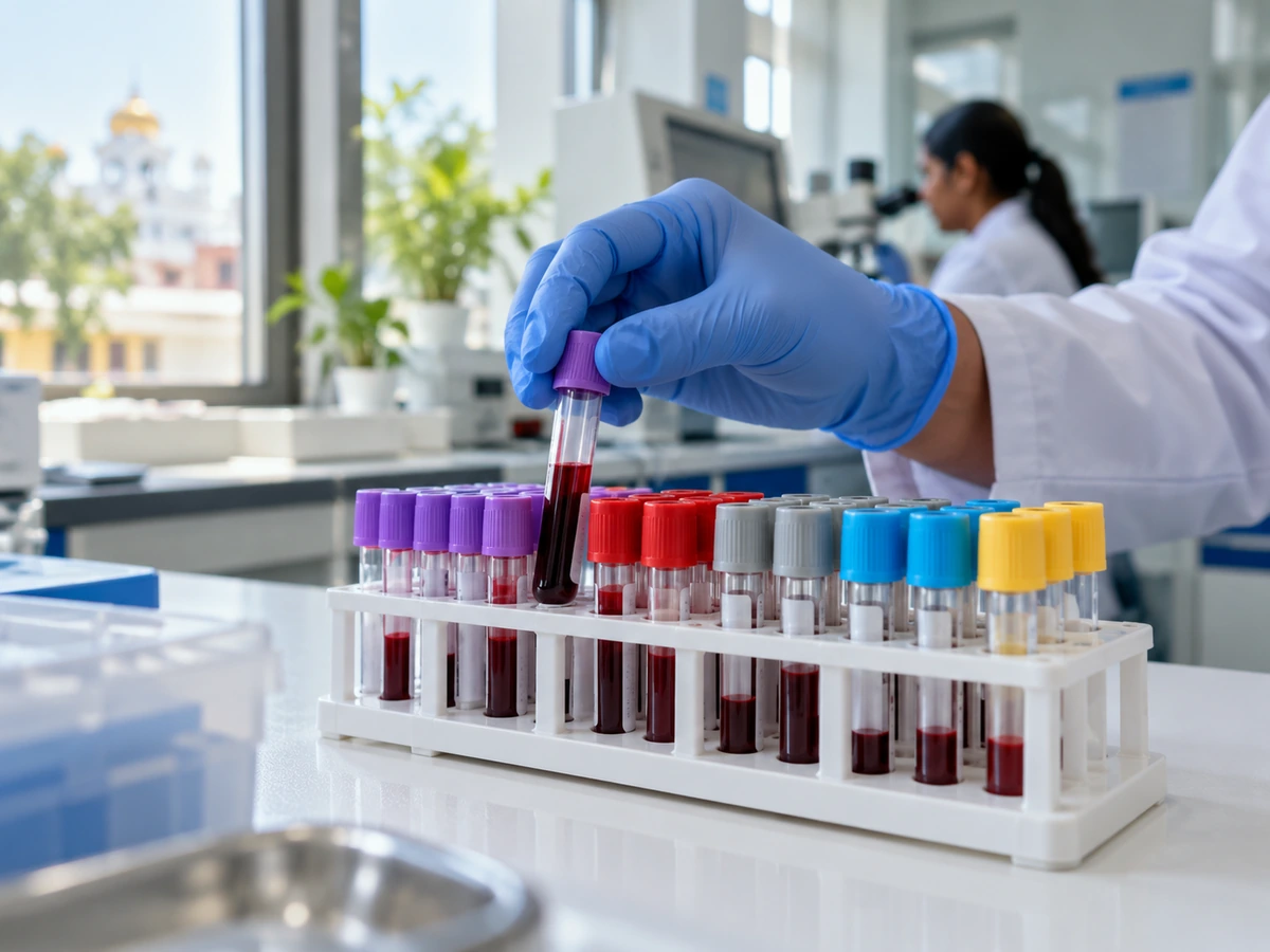 Sample tubes rack
